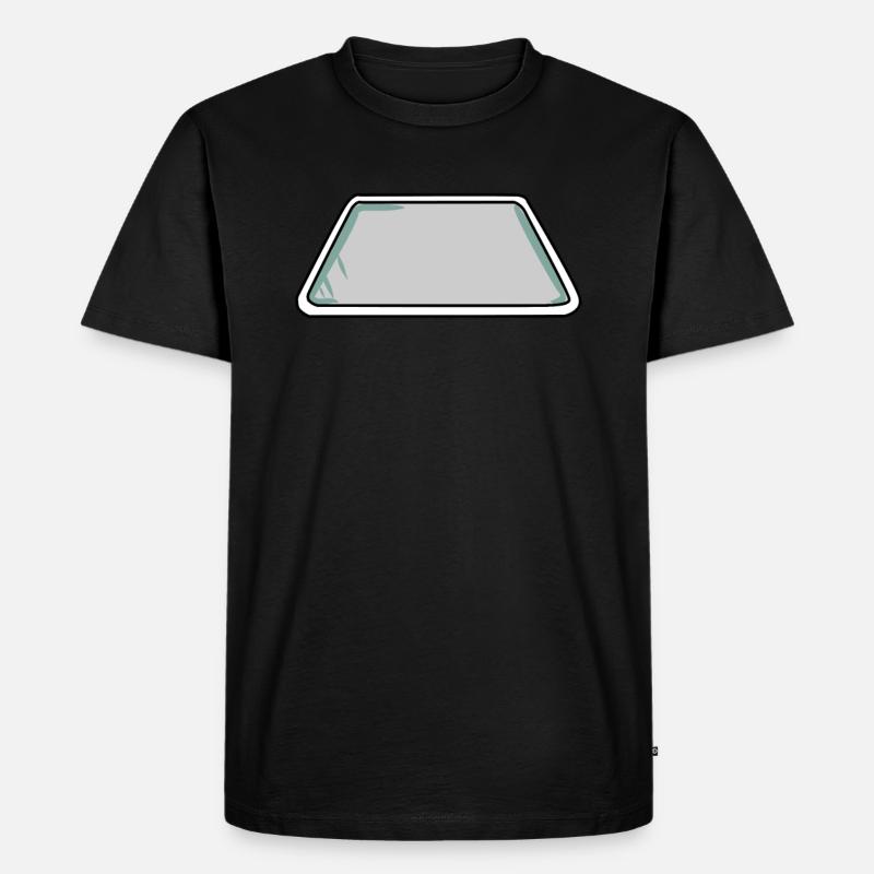 Backbleche - Männer Premium Bio T-Shirt - Schwarz