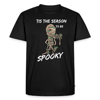 Maman Creepy - T-shirt Premium bio Homme - noir - Devant - Nico (187cm)