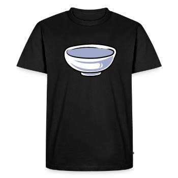 Bols - T-shirt Premium bio Homme - noir - Devant - Nico (187cm)