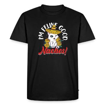 Cinco de Mayo Party Mexique - T-shirt Premium bio Homme - noir - Devant - Nico (187cm)