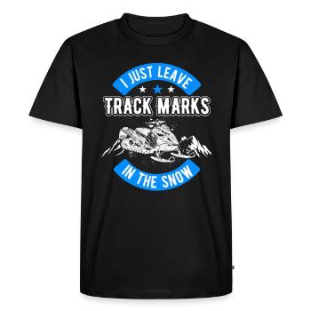 Snowmobiling Snowmobiling Snowmobilists Snow lovers - Men's Premium Organic T-Shirt - black - Front - Nico (187cm)