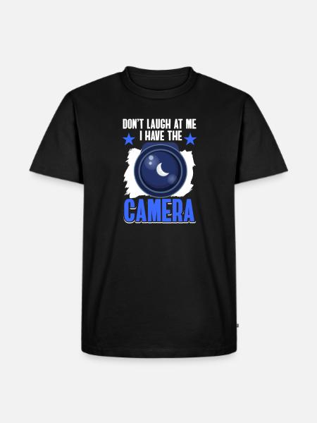 Camera Astrophotography Star Photographer - Men's Premium Organic T-Shirt - black