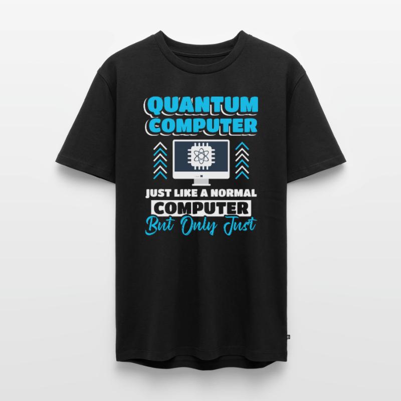 Quantum Computer Quantum Computing Men's Premium Organic T-Shirt