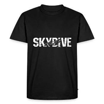 Skydive - T-shirt Premium bio Homme - noir - Devant - Nico (187cm)