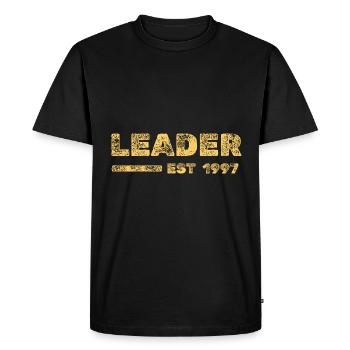 Année 1997 - T-shirt Premium bio Homme - noir - Devant - Nico (187cm)