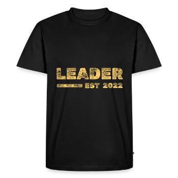Responsible 2022 - Men's Premium Organic T-Shirt - black - Front - Nico (187cm)