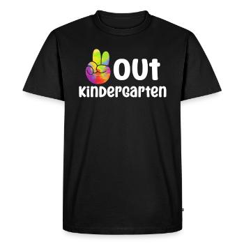 Jardin d’enfants - T-shirt Premium bio Homme - noir - Devant - Nico (187cm)