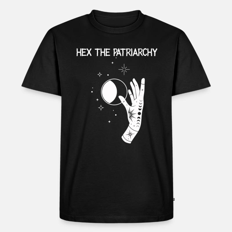 Hex The Patriarchy - Männer Premium Bio T-Shirt - Schwarz