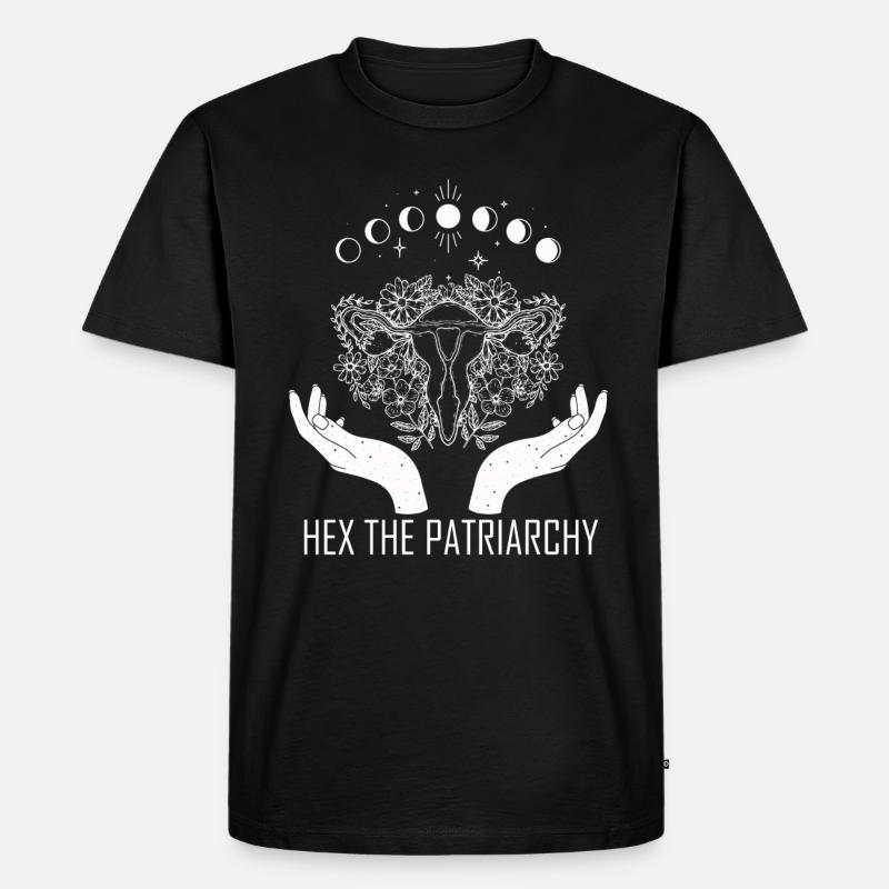 Hex The Patriarchy - Männer Premium Bio T-Shirt - Schwarz