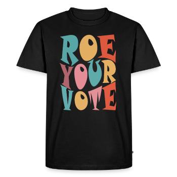 Roe Your Vote Pro-Choice Femmes Féministes - T-shirt Premium bio Homme - noir - Devant - Nico (187cm)