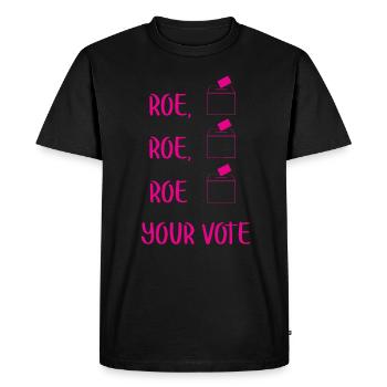 Roe Your Vote Pro-Choice Femmes Féministes - T-shirt Premium bio Homme - noir - Devant - Nico (187cm)