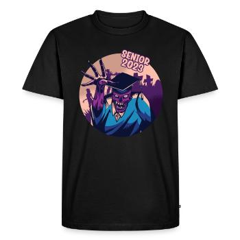 Senior 2023 Dabbing Dab de 2023 Seniors Graduation - T-shirt Premium bio Homme - noir - Devant - Nico (187cm)