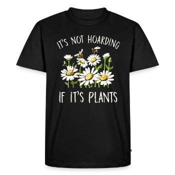 Marguerites Marguerites d’été Marguerites Jardin de fleurs - T-shirt Premium bio Homme - noir - Devant - Nico (187cm)