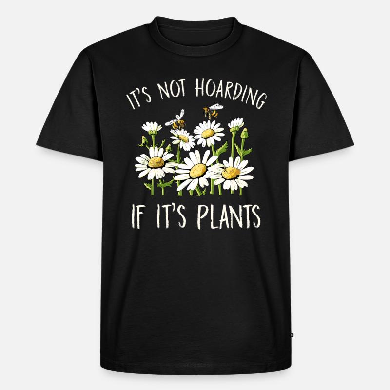 Margeriten Gänseblümchen Sommer Gänseblümchen Blumengarten - Männer Premium Bio T-Shirt - Schwarz