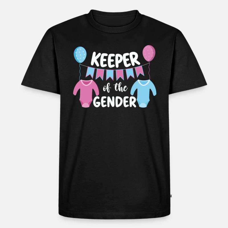Hüter des Geschlechts - Männer Premium Bio T-Shirt - Schwarz