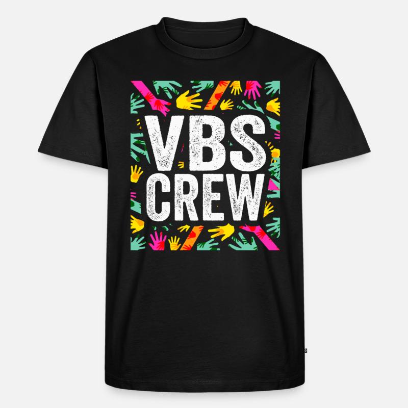 VBS-Besatzung - Männer Premium Bio T-Shirt - Schwarz