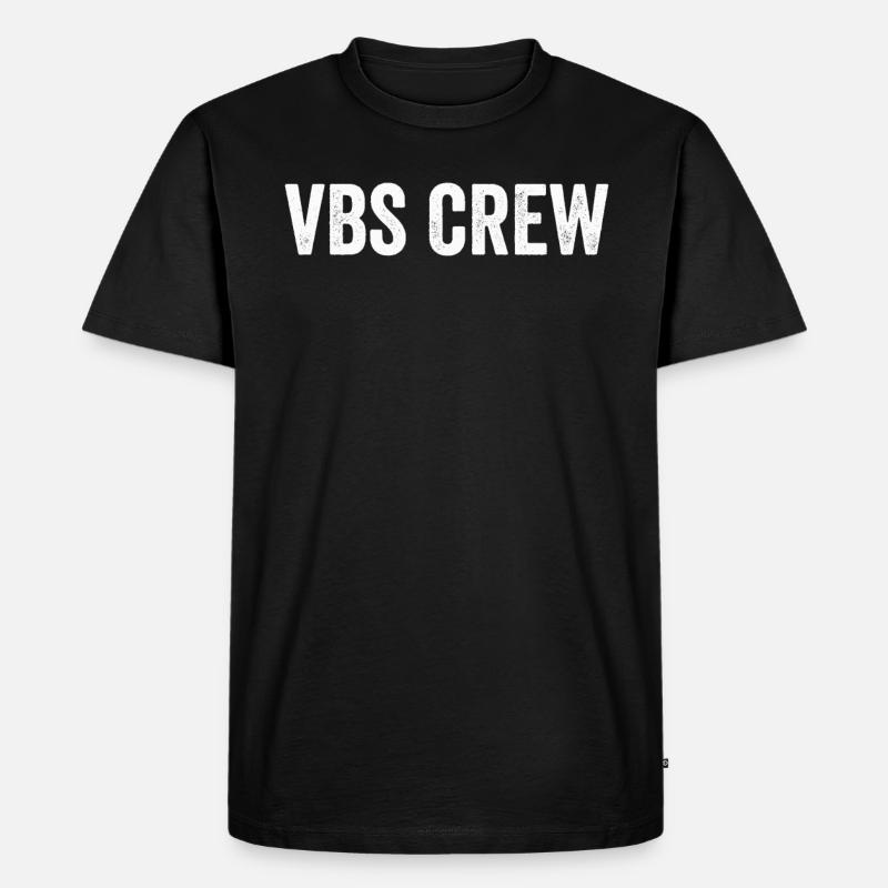 VBS-Besatzung - Männer Premium Bio T-Shirt - Schwarz