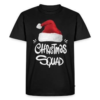 Troupe de Noël - T-shirt Premium bio Homme - noir - Devant - Nico (187cm)