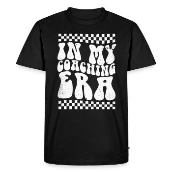 Coach Era Coaching Tees Personnel de l’équipe sportive - T-shirt Premium bio Homme - noir - Devant - Nico (187cm)