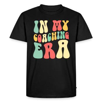 Coach Era Coaching Tees Personnel de l’équipe sportive - T-shirt Premium bio Homme - noir - Devant - Nico (187cm)