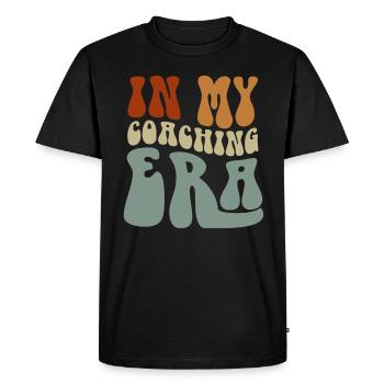 Coach Era Coaching Tees Personnel de l’équipe sportive - T-shirt Premium bio Homme - noir - Devant - Nico (187cm)