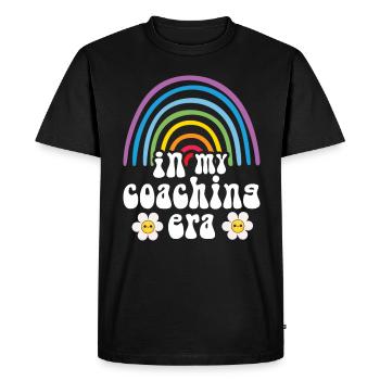 Coach Era Coaching Tees Personnel de l’équipe sportive - T-shirt Premium bio Homme - noir - Devant - Nico (187cm)