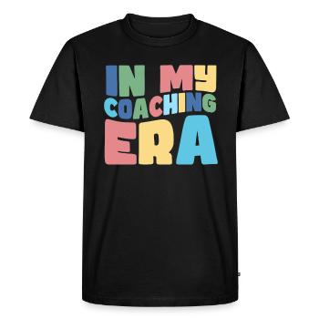 Coach Era Coaching Tees Personnel de l’équipe sportive - T-shirt Premium bio Homme - noir - Devant - Nico (187cm)