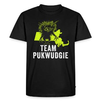 Pukwudgie Cryptide Mythes folkloriques - T-shirt Premium bio Homme - noir - Devant - Nico (187cm)