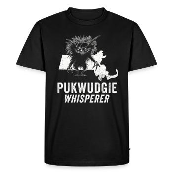 Pukwudgie Cryptide Mythes folkloriques - T-shirt Premium bio Homme - noir - Devant - Nico (187cm)