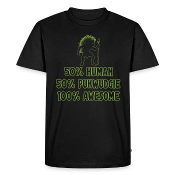 Pukwudgie Cryptide Mythes folkloriques - T-shirt Premium bio Homme - noir - Devant - Nico (187cm)