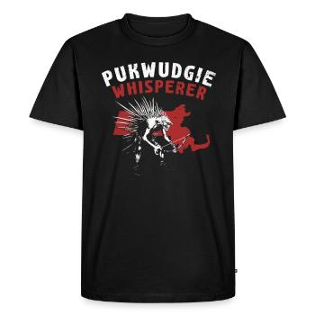 Pukwudgie Cryptide Mythes folkloriques - T-shirt Premium bio Homme - noir - Devant - Nico (187cm)