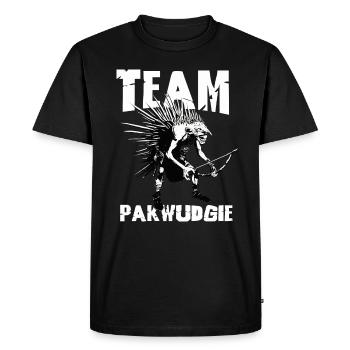 Pukwudgie Cryptide Mythes folkloriques - T-shirt Premium bio Homme - noir - Devant - Nico (187cm)