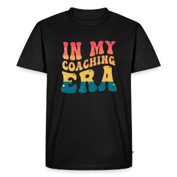 Proud Coach Apparel - Meilleur entraîneur d’équipe - T-shirt Premium bio Homme - noir - Devant - Nico (187cm)