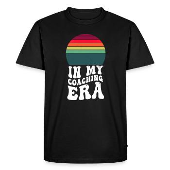 Proud Coach Apparel - Meilleur entraîneur d’équipe - T-shirt Premium bio Homme - noir - Devant - Nico (187cm)