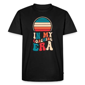 Proud Coach Apparel - Meilleur entraîneur d’équipe - T-shirt Premium bio Homme - noir - Devant - Nico (187cm)