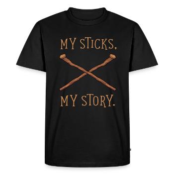 Arnis Eskrima Kali Filipino Martial - T-shirt Premium bio Homme - noir - Devant - Nico (187cm)