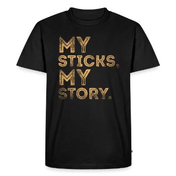 Arnis Eskrima Kali Filipino Martial - Men's Premium Organic T-Shirt - black - Front - Nico (187cm)