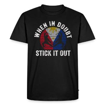 Arnis Eskrima Kali Filipino FMA - T-shirt Premium bio Homme - noir - Devant - Nico (187cm)