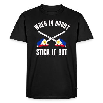 Arnis Eskrima Kali Filipino FMA - T-shirt Premium bio Homme - noir - Devant - Nico (187cm)
