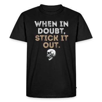 Arnis Eskrima Kali Filipino FMA Stick - T-shirt Premium bio Homme - noir - Devant - Nico (187cm)