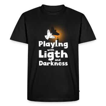 Shadow Puppetry Theater Show Art - Men's Premium Organic T-Shirt - black - Front - Nico (187cm)