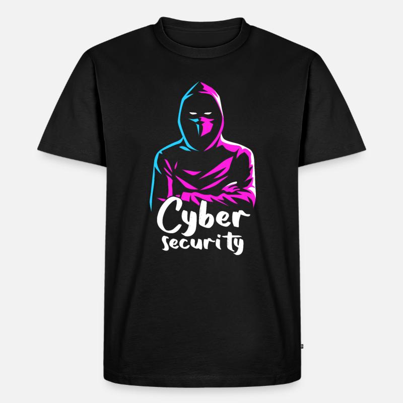 Ethical Hacker Cybersecurity Expertise - Men's Premium Organic T-Shirt - black