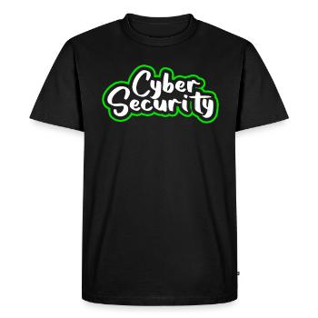 Ethical Hacker Cybersecurity Expertise - Men's Premium Organic T-Shirt - black - Front - Nico (187cm)