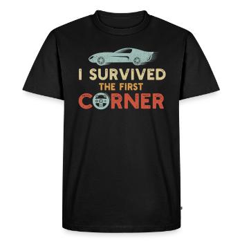 Simracer Esports Passionné Sim Racing - T-shirt Premium bio Homme - noir - Devant - Nico (187cm)