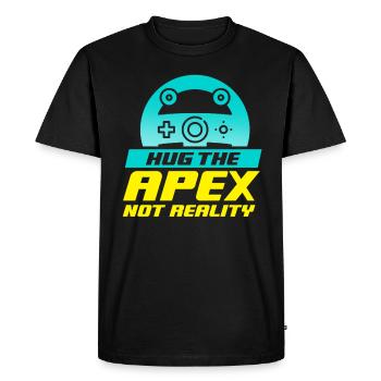 Simracer Esports Passionné Sim Racing - T-shirt Premium bio Homme - noir - Devant - Nico (187cm)