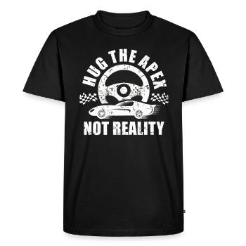 Simracer Esports Passionné Sim Racing - T-shirt Premium bio Homme - noir - Devant - Nico (187cm)