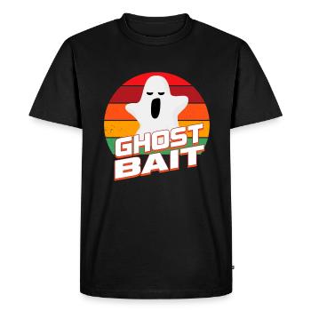 Living The Spook Life Ghost Bait - Men's Premium Organic T-Shirt - black - Front - Nico (187cm)