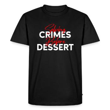 Murder Mystery Dinner Fun Night - T-shirt Premium bio Homme - noir - Devant - Nico (187cm)