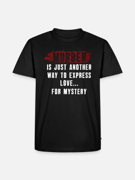 Murder Mystery Dinner Fun Night - Men's Premium Organic T-Shirt - black
