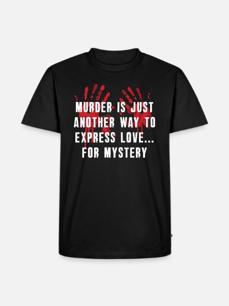 Murder Mystery Dinner Fun Night - Men's Premium Organic T-Shirt - black